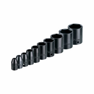 Kit Soquetes 1/2" Chiaperini Sextavado com 10 Peças CH S-10K