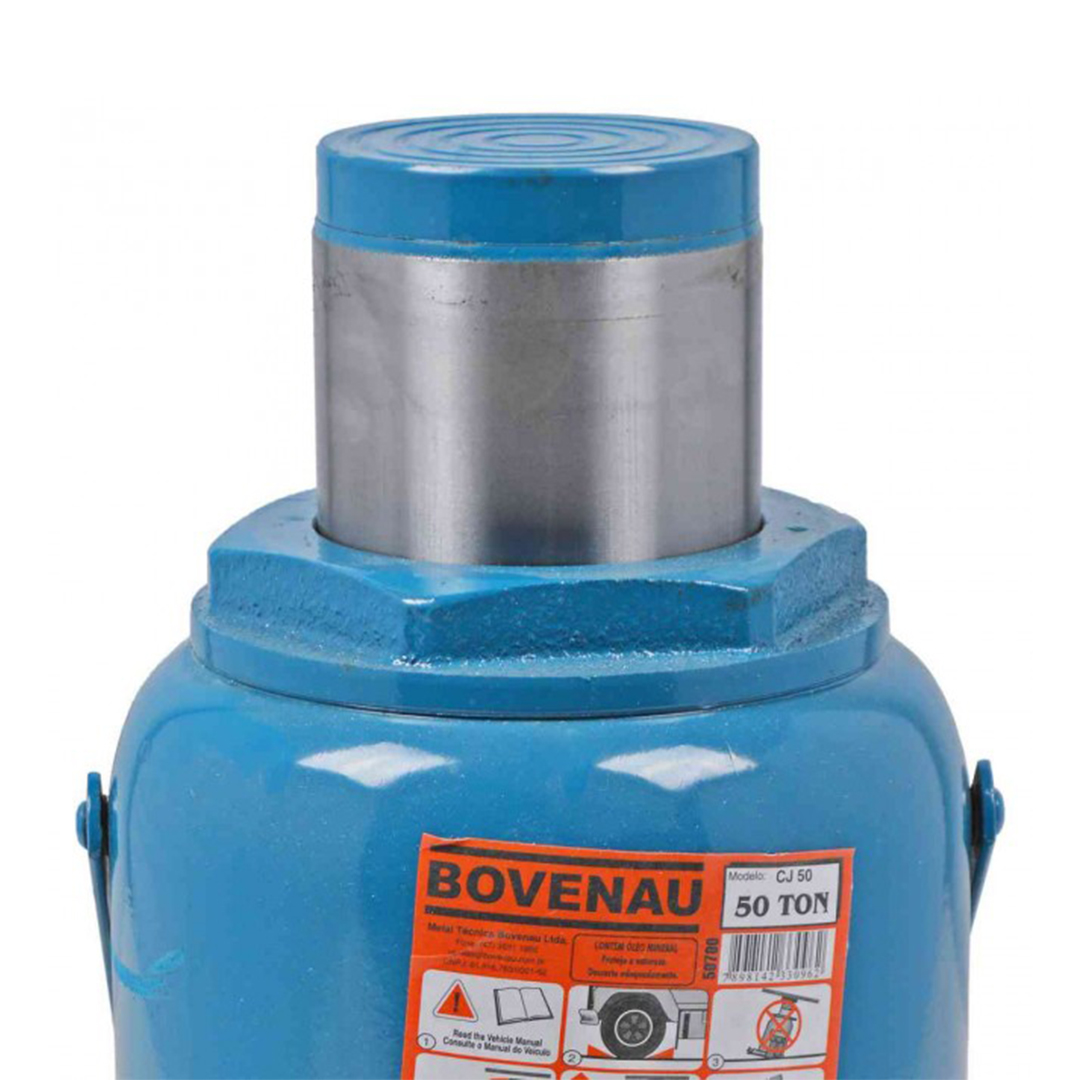 Macaco Hidráulico Tipo Garrafa Bovenau CJ50 Toneladas - Imagem 5