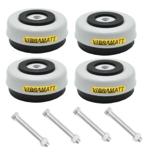 Amortecedor Tradicional Mini 1/2″ 4 Peças Para 1500kg Vibramatt