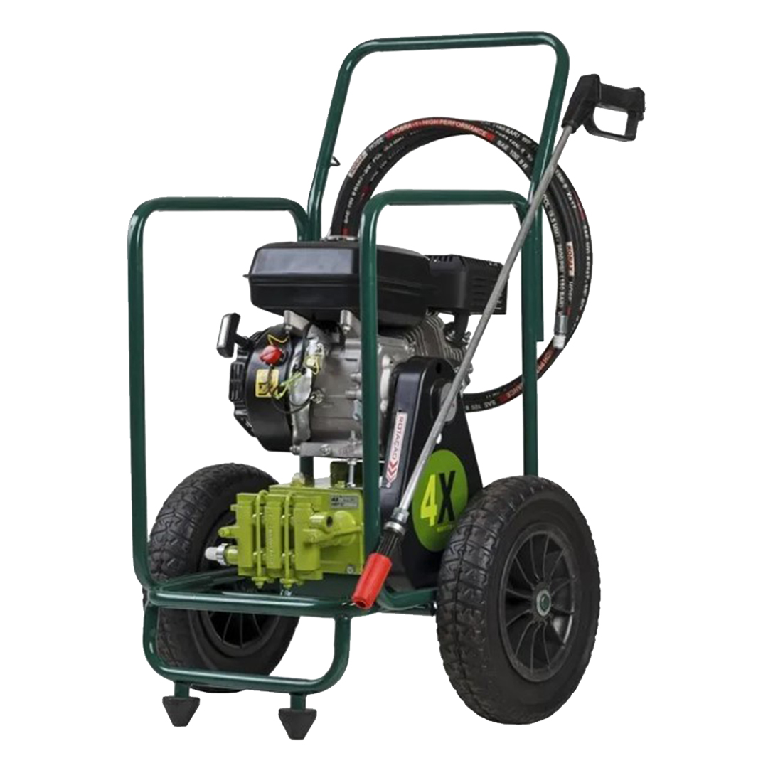 Lavadora de Alta Pressão Motor a Gasolina Hydronlubz JHF 4X MB 178G 800Lbs 6,5Cv