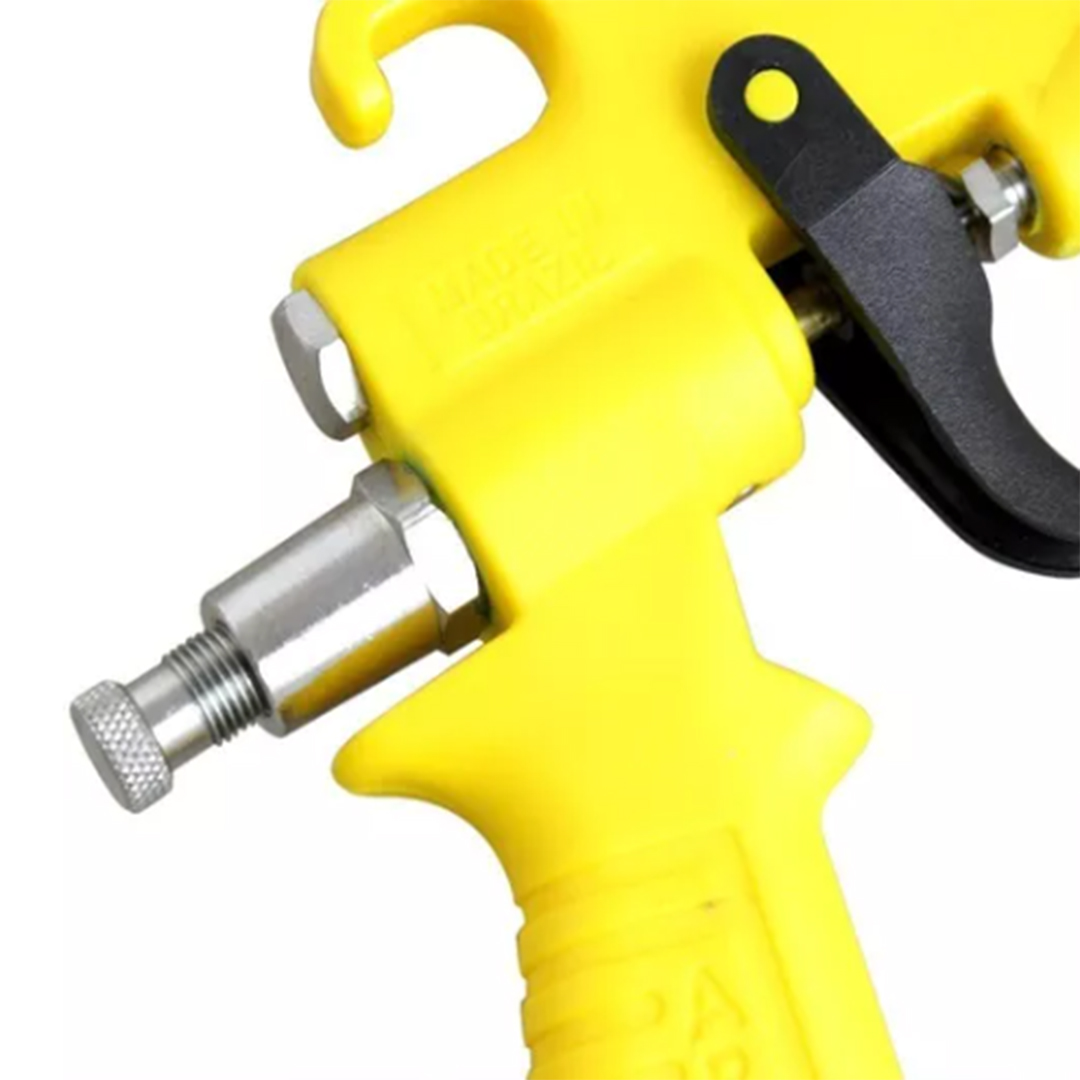 Pistola de Pintura Tipo Gravidade Arprex Stylo STD 0,8mm 250ml Amarela - Imagem 3