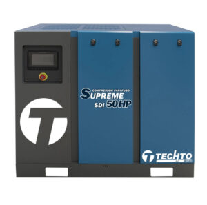 Compressor de Ar Parafuso Techto SDI 50HP Supreme Ar Direto 380V
