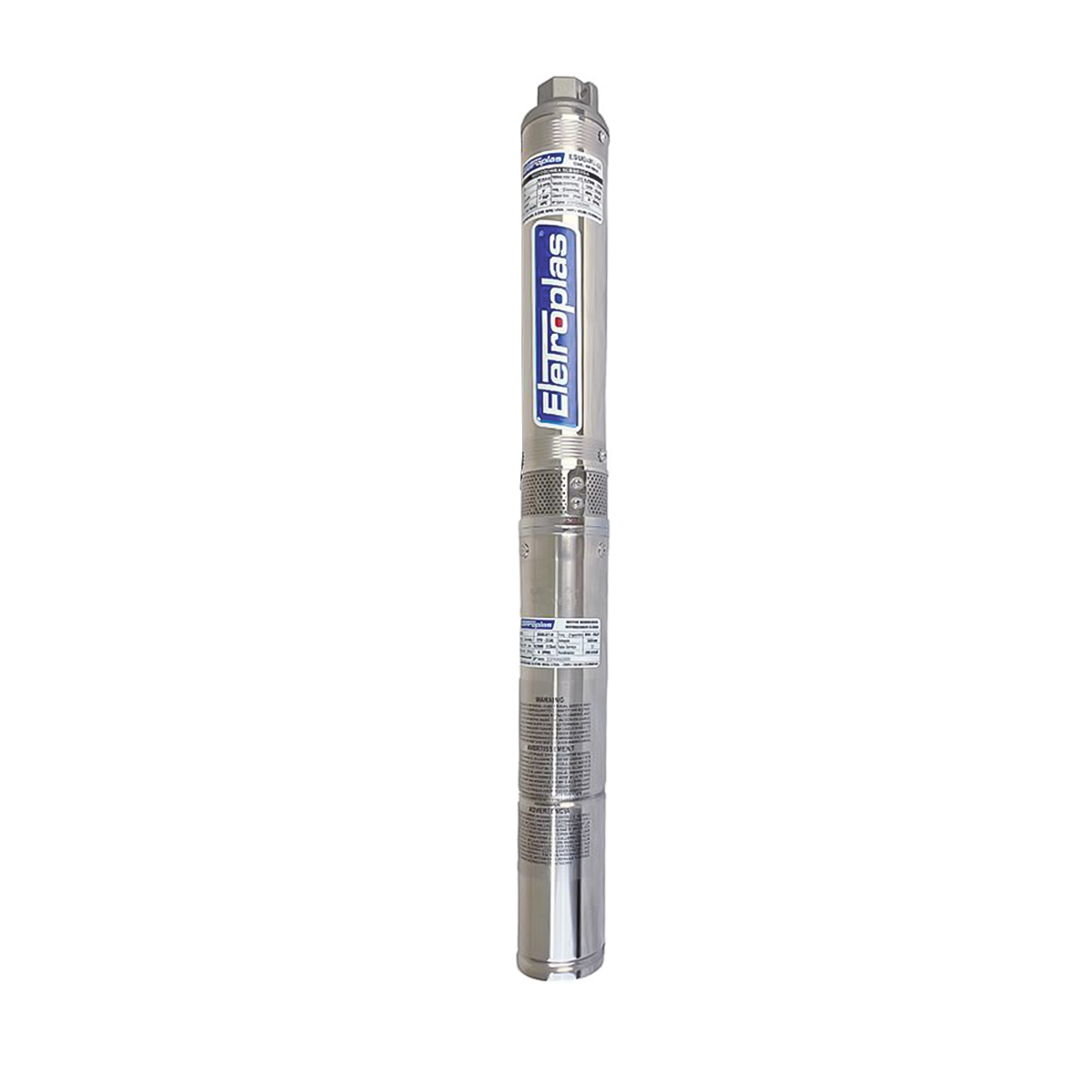 Bomba Submersa Eletroplas Caneta 3ESUB-2/10CI 3" 1/2hp Mono 220V