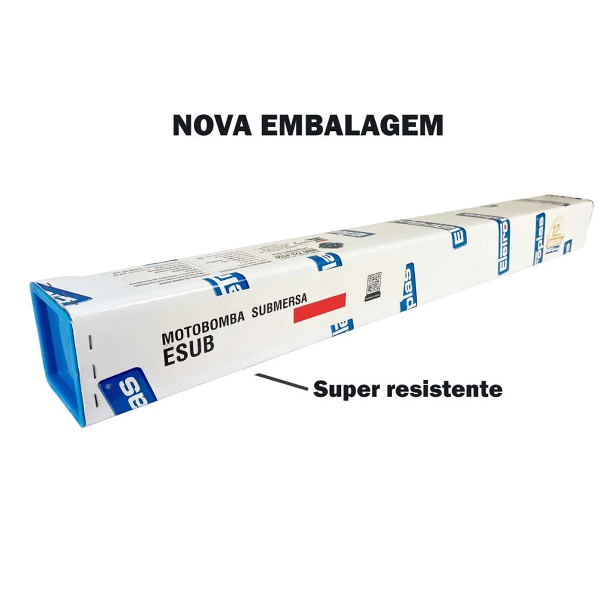 Bomba Submersa Eletroplas Caneta 3ESUB-2/10CI 3" 1/2hp Mono 220V - Imagem 2