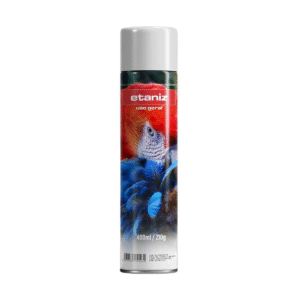 Tinta Spray Etaniz Branco Brilhante de Uso Geral 400ml