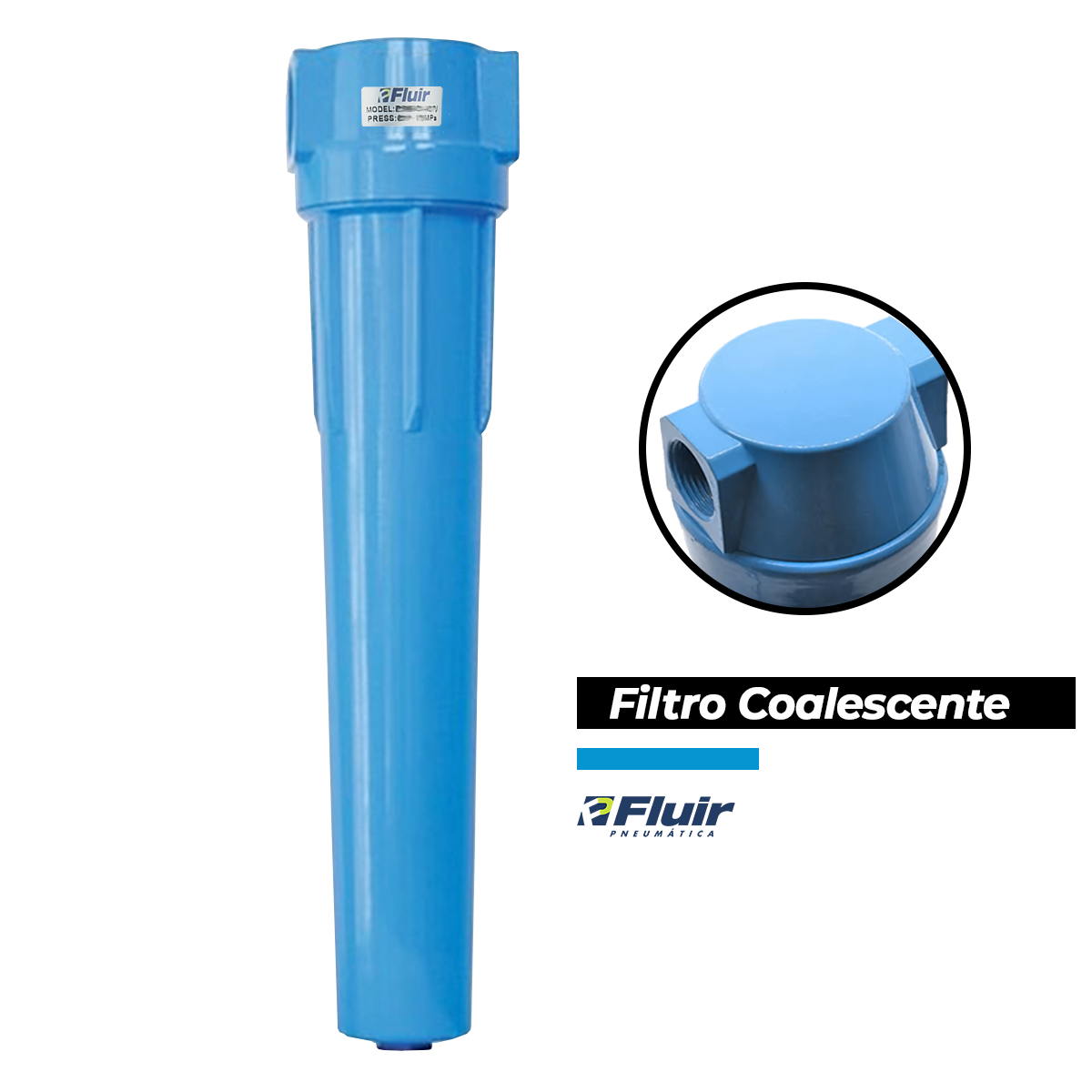 Filtro Coalescente Fluir 1.1/2″ 240 Pcm Carvão Ativo Dreno Grade C – WBK406-CE3