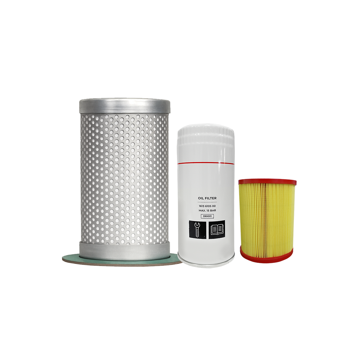 Kit Manutenção Preventiva Para Compressor Parafuso SDI 50 hp