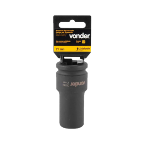 Soquete Sextavado Longo Vonder Impacto 3/4" - 21mm