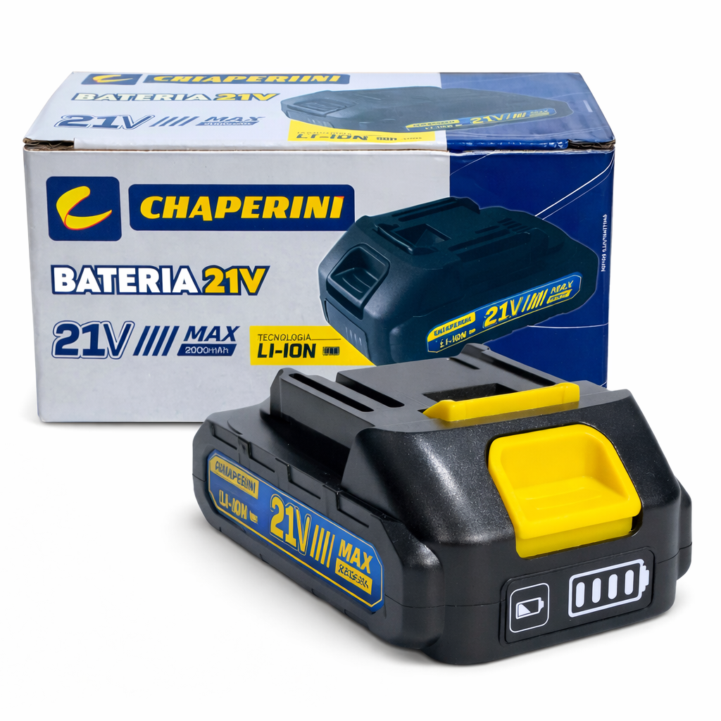 Bateria de Lítio Recarregável Chiaperini 21V 2,0Ah