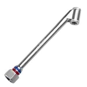 Bico de Encher Pneu Duplo 1/4"