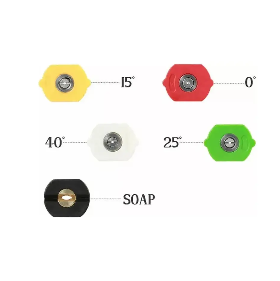 Kit 5 Peças Bico Engate Rápido Lubefer Lavb-Color - Imagem 2