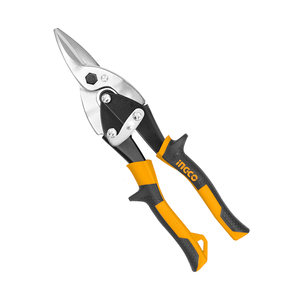 Tesoura de Aviação Corte Reto 10" Ingco HTSN0110S