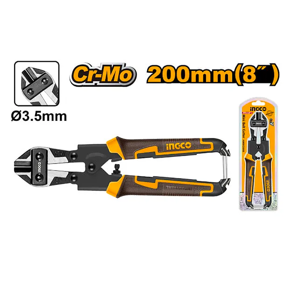 Mini Alicate Corta Vergalhão INGCO 8" (200mm) Referência: HMBC0808 - Imagem 2