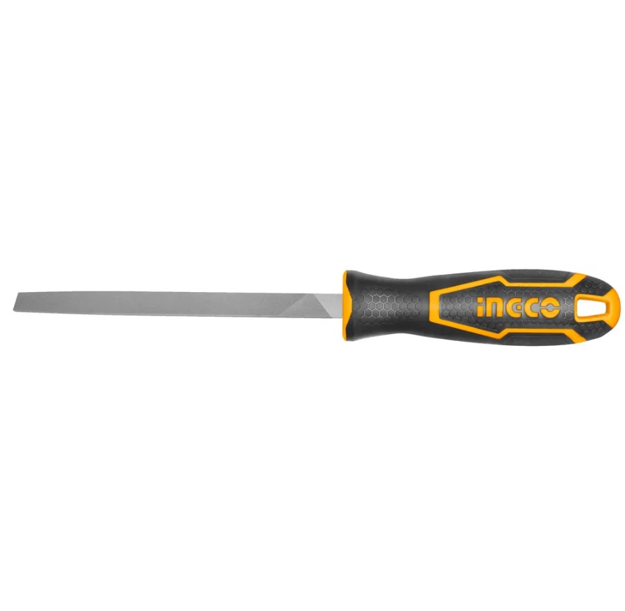 LIMA CHATA MURÇA PICADO DUPLO INGCO 8POL(200MM) COM CABO EMBORRACHADO HSFF088