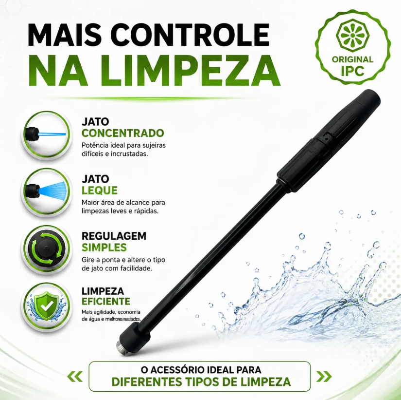 Bico Lança Vário Para Lavadora Ipc PW-C22 Original 220v - Imagem 7