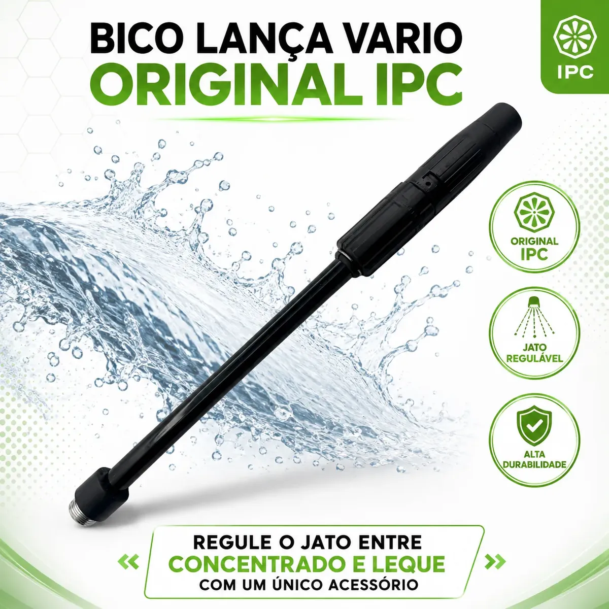 Bico Lança Vário Para Lavadora Ipc PW-C22 Original 220v - Imagem 2