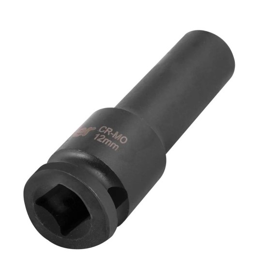 Soquete sextavado longo de impacto, 12 mm, encaixe de 1/2", VONDER - Imagem 2