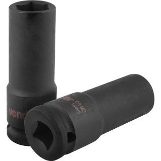 Soquete sextavado longo de impacto, 18 mm, encaixe de 1/2", VONDER - Imagem 2