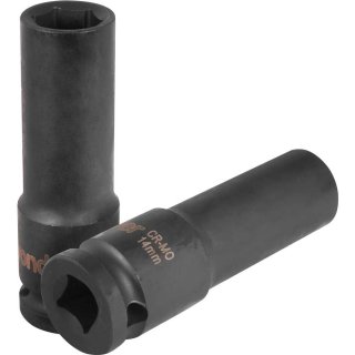 Soquete sextavado longo de impacto, 14 mm, encaixe de 1/2", VONDER - Imagem 2