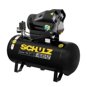COMPRESSOR DE AR PISTÃO 10 PCM 110 LITROS 140 LBS MONOFÁSICO 220V MCSV 10/220 AUDAZ - SCHULZ