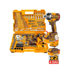 Combo 172 Peças BL INGCO 1/2" à Bateria 20V Linha P20S HKTHP41723-9