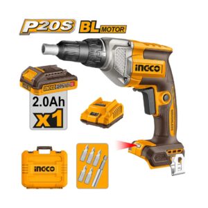PARAFUSADEIRA E FURADEIRA DE 1/4" BRUSHLESS 20V 30 NM COM BATERIA E CARREGADOR