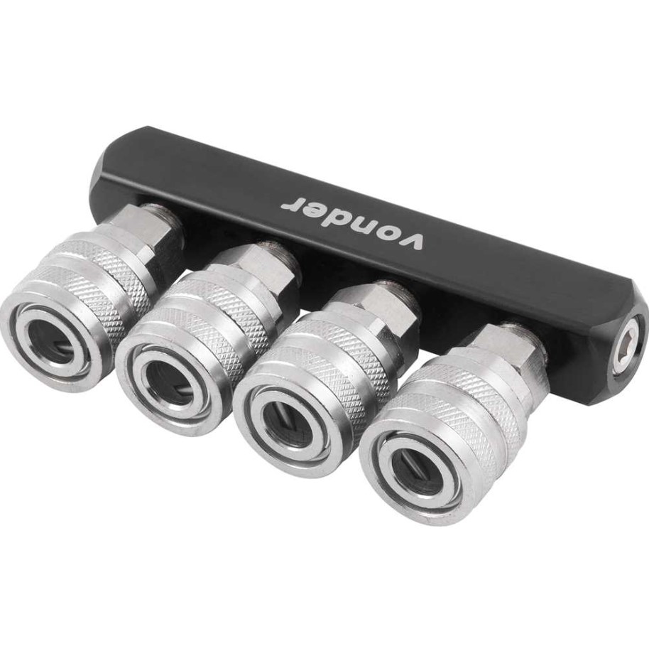 Engate Rápido de 1/4" NPT Quádruplo com Rosca Fêmea Vonder - Imagem 4