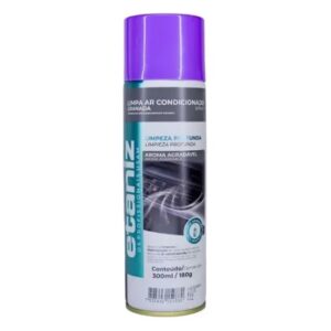 LIMPA AR CONDICIONADO AEROSOL TIPO GRANADA 300ML / 180 G - ETANIZ