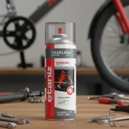 VASELINA SPRAY LUBRIFICANTE E PROTETORA MÁXI 300ML / 180G - ETANIZ - Imagem 2