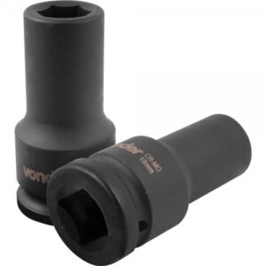Soquete Sextavado Longo de Impacto Encaixe de 3/4″ x 19mm VONDER