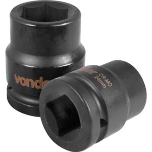 Soquete Sextavado de Impacto Encaixe de 3/4″ x 24mm VONDER