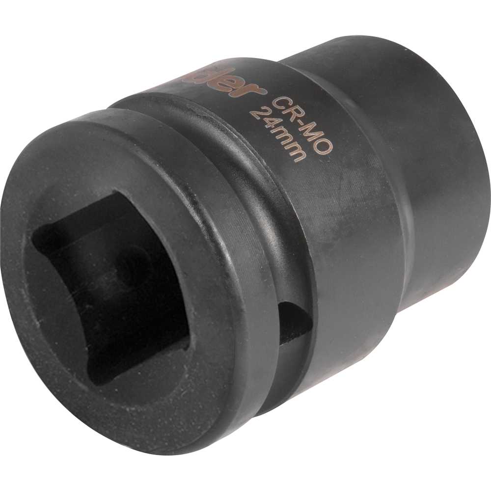 Soquete Sextavado de Impacto Encaixe de 3/4″ x 24mm VONDER - Imagem 3
