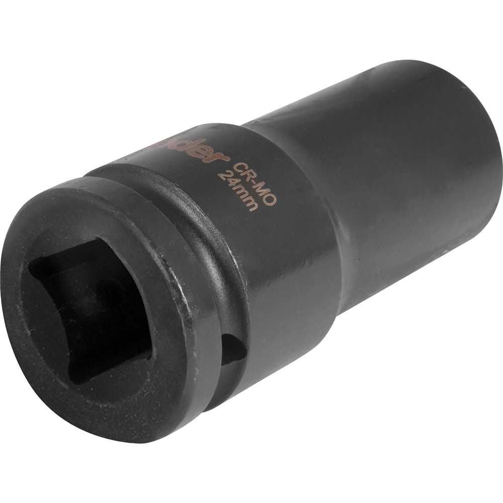 Soquete Sextavado Longo de Impacto Encaixe de 3/4″ x 24mm VONDER - Imagem 2