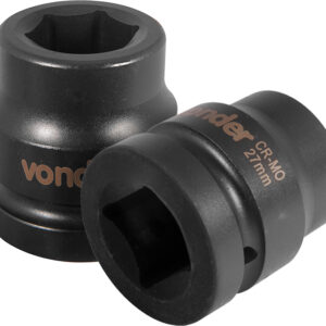 Soquete Sextavado de Impacto Encaixe de 1″ x 27mm VONDER