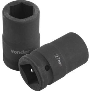 Soquete Sextavado de Impacto Encaixe de 1″ x 27mm Para Desforcímetro VONDER