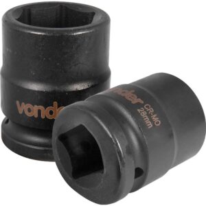 Soquete Sextavado de Impacto Encaixe de 3/4″ x 28mm VONDER