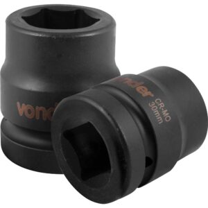 Soquete Sextavado de Impacto Encaixe de 1″ x 30mm VONDER