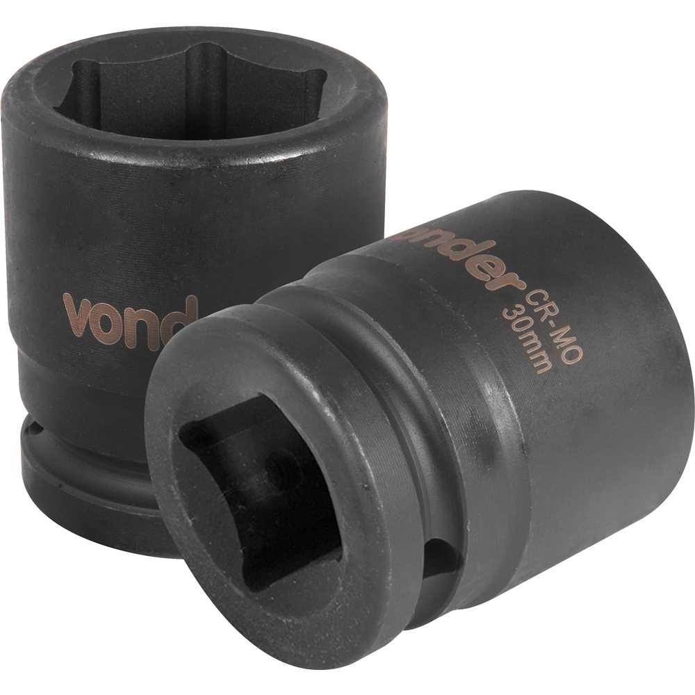 Soquete Sextavado de Impacto Encaixe de 3/4″ x 30mm VONDER