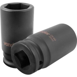 Soquete Sextavado Longo de Impacto 32 mm Encaixe de 3/4" VONDER
