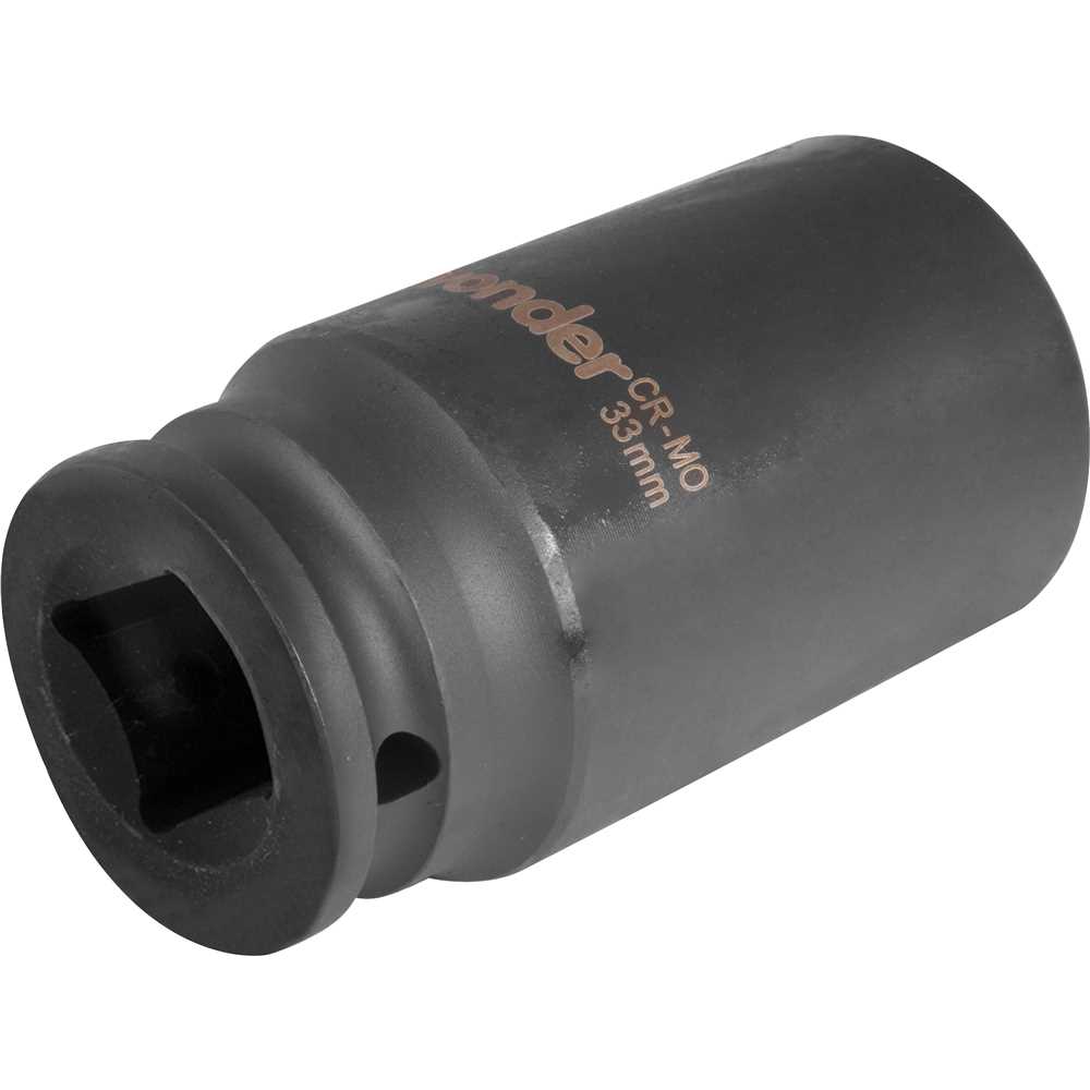 Soquete Sextavado Longo de Impacto Encaixe de 3/4″ x 33mm VONDER - Imagem 2