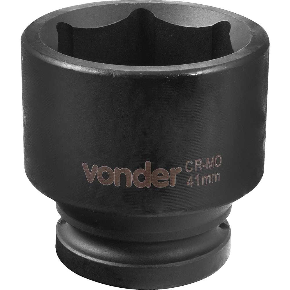 Soquete Sextavado de Impacto Encaixe de 3/4″ x 41mm VONDER - Imagem 2