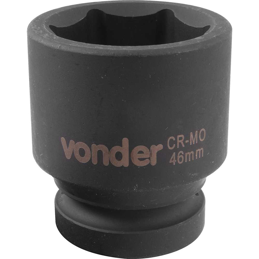 Soquete Sextavado de Impacto Encaixe de 1″ x 46mm VONDER - Imagem 3
