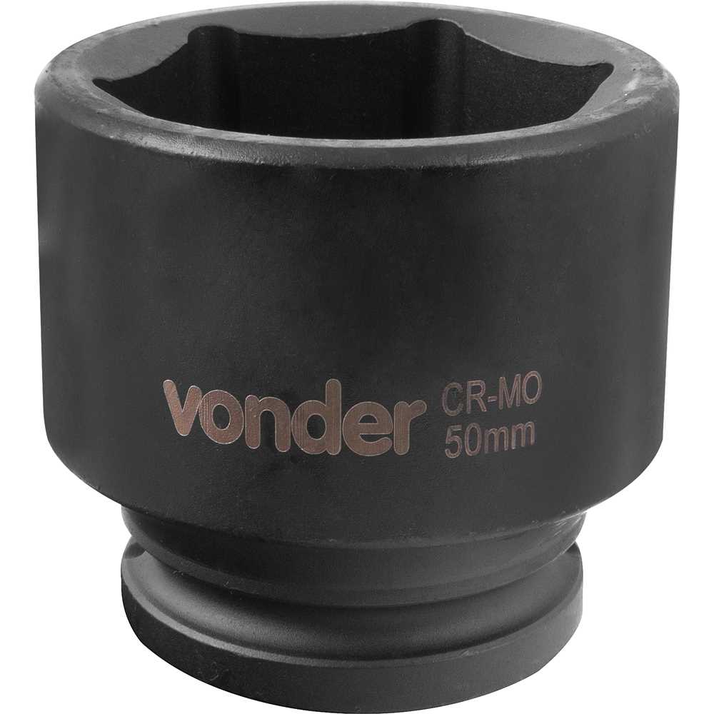 Soquete Sextavado de Impacto Encaixe de 3/4″ x 50mm VONDER - Imagem 3