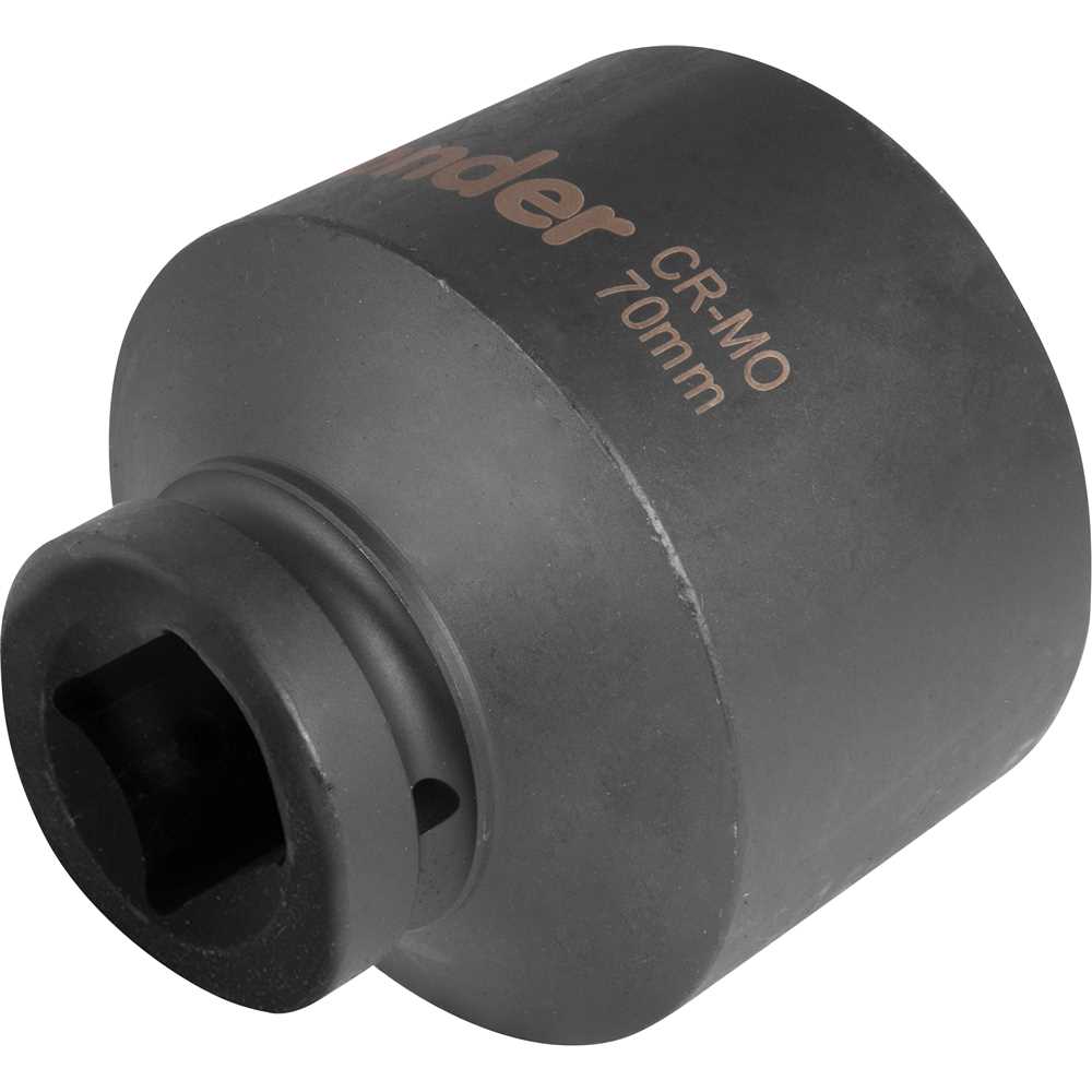 Soquete Sextavado de Impacto Encaixe de 1″ x 70mm VONDER - Imagem 2