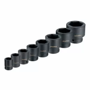 Kit Soquetes 3/4" Chiaperini Sextavado com 8 Peças CH S-8K