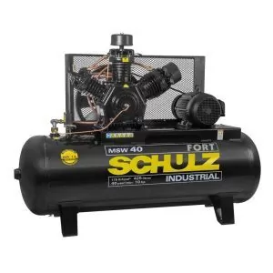 Compressor de Ar Schulz MSW40FORT 425Lts 10HP Trifásico 220/380V
