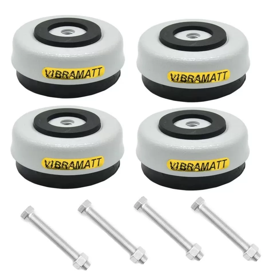 Amortecedor Tradicional Mini 3/8″ 4 Peças Para 1500kg Vibramatt