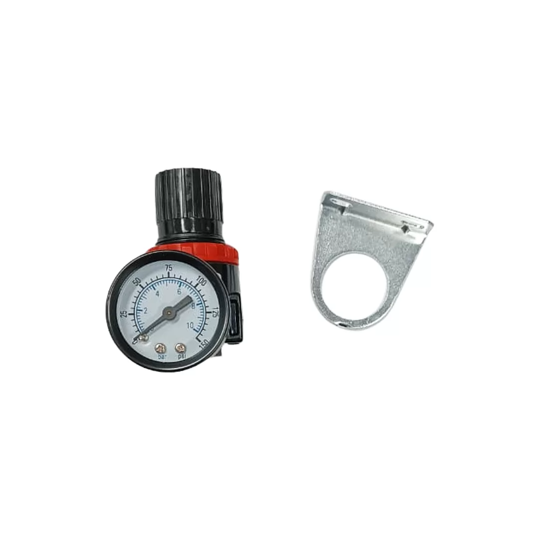 Regulador de Ar Comprimido 1/4" Para Linha Pneumática 500 L/min - Imagem 2