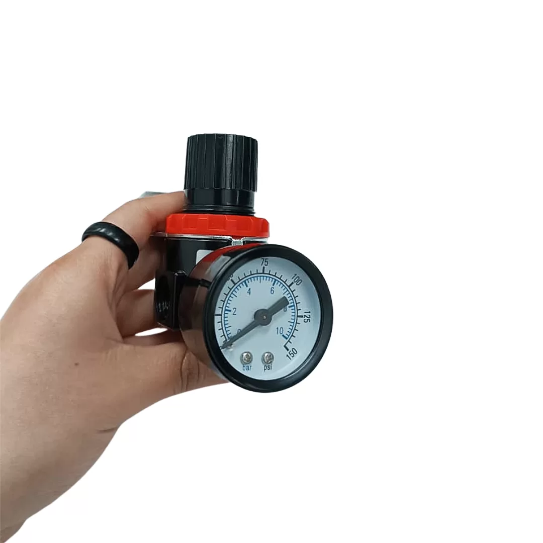 Regulador de Ar Comprimido 1/4" Para Linha Pneumática 500 L/min - Imagem 4