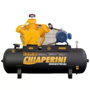 Compressor de Ar Chiaperini CJ40 AP3V/425Lts Motor Blindado 10 HP Trifásico 220/380V